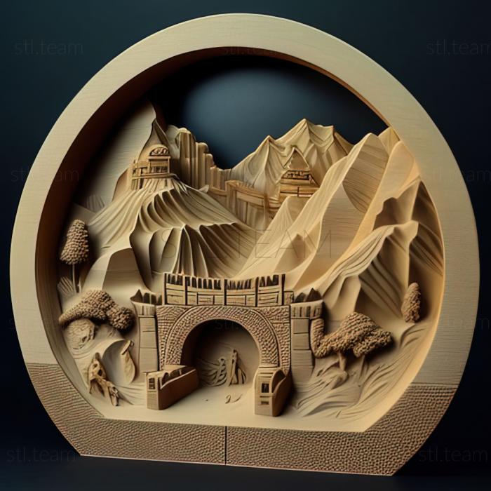 3D model Great Wall Pao (STL)